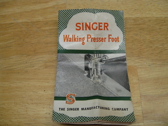 Singer Walking Presser penguin Foot Accessory